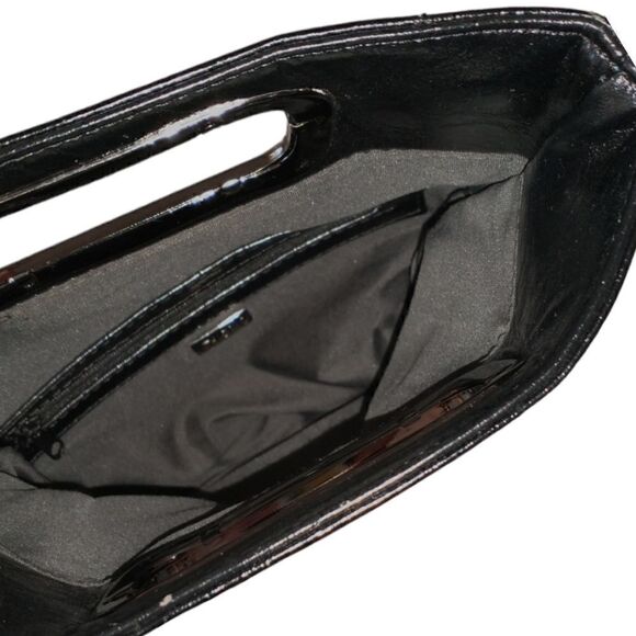 Y2K Cache Clutch Bag Purse Envelope Animal Print Handbag Vegan Leather Vtg 90s. - Picture 9 of 16